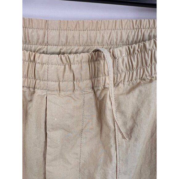 Vintage Iceberg Mens Parachute Pants Made in Italy 100% Cotton Size 50 Khaki - Picture 6 of 8